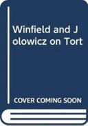 WINFIELD AND JOLOWICZ ON TORT