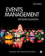 EVENTS MANAGEMENT. PRINCIPLES AND PRACTICE 3E