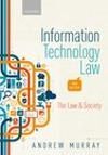INFORMATION TECHNOLOGY LAW 4E.THE LAW AND SOCIETY