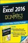 EXCEL 2016 FOR DUMMIES BOOK + ONLINE VIDEOS BUNDLE