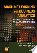 MACHINE LEARNING FOR BUSINESS ANALYTICS