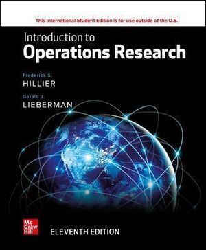 INTRODUCTION TO OPERATIONS RESEARCH 11E