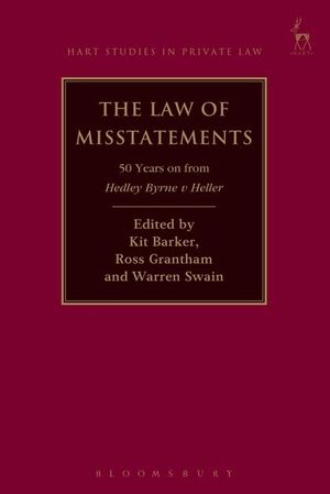 THE LAW OF MISSTATEMENTS. 50 YEARS ON FROM HEDLEY BYRNE V HELLER
