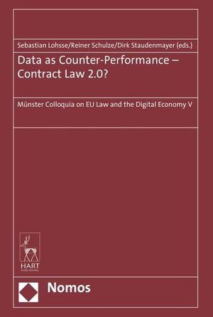 DATA AS COUNTER-PERFORMANCE - CONTRACT LAW 2.0?