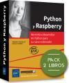 PYTHON Y RASPBERRY. PACK DE 2 LIBROS: APRENDA A DESARROLLAR EN PYTHON PARA SU NANO-ORDENADOR