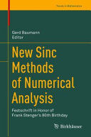 NEW SINC METHODS OF NUMERICAL ANALYSIS