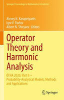 OPERATOR THEORY AND HARMONIC ANALYSIS