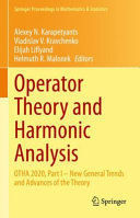 OPERATOR THEORY AND HARMONIC ANALYSIS