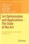 SET OPTIMIZATION AND APPLICATIONS - THE STATE OF THE ART