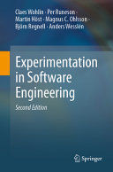 EXPERIMENTATION IN SOFTWARE ENGINEERING