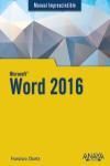 WORD 2016. MANUAL IMPRESCINDIBLE