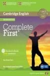 COMPLETE FIRST CERTIFICATE FOR SPANISH SPEAKERS STUDENTS BOOK WITH ANSWERS WITH CD-ROM 2E