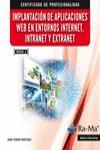 MF0493_3. IMPLANTACIN DE APLICACIONES WEB EN ENTORNOS INTERNET, INTRANET Y EXTRANET. CERTIFICADOS D